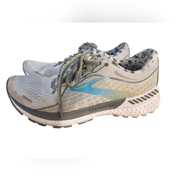 Brooks Women's Gray Adrenaline First Responder Shoes Size 8 - Picture 1 of 8